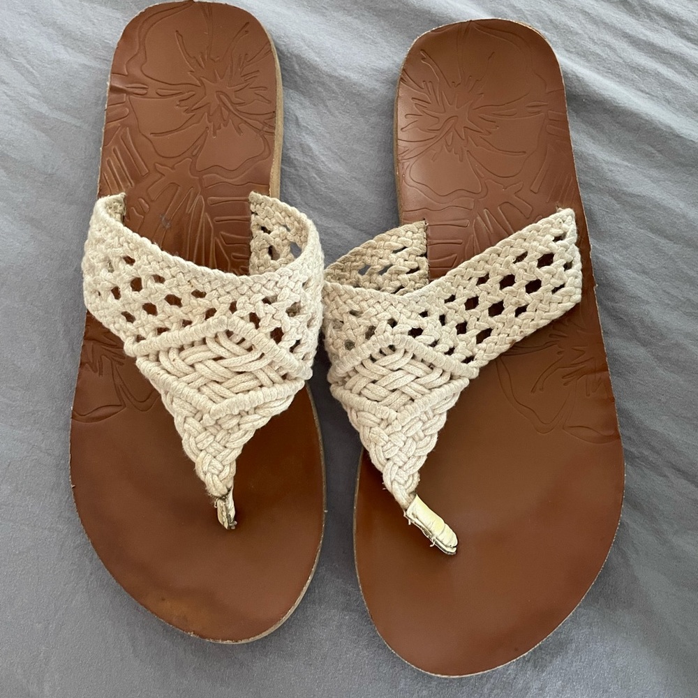 Crochet sandals size 8